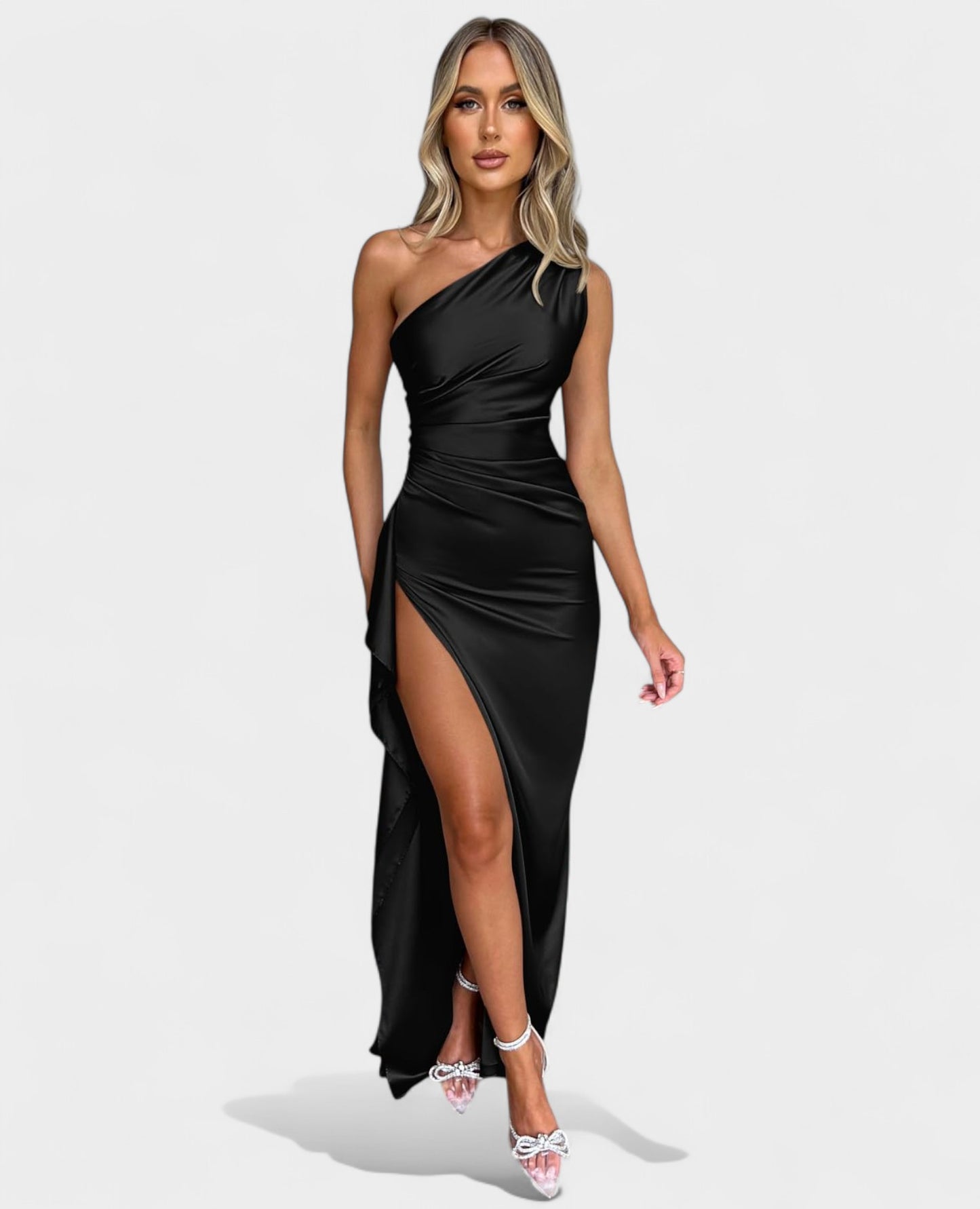 Amara Draped Maxi Dress