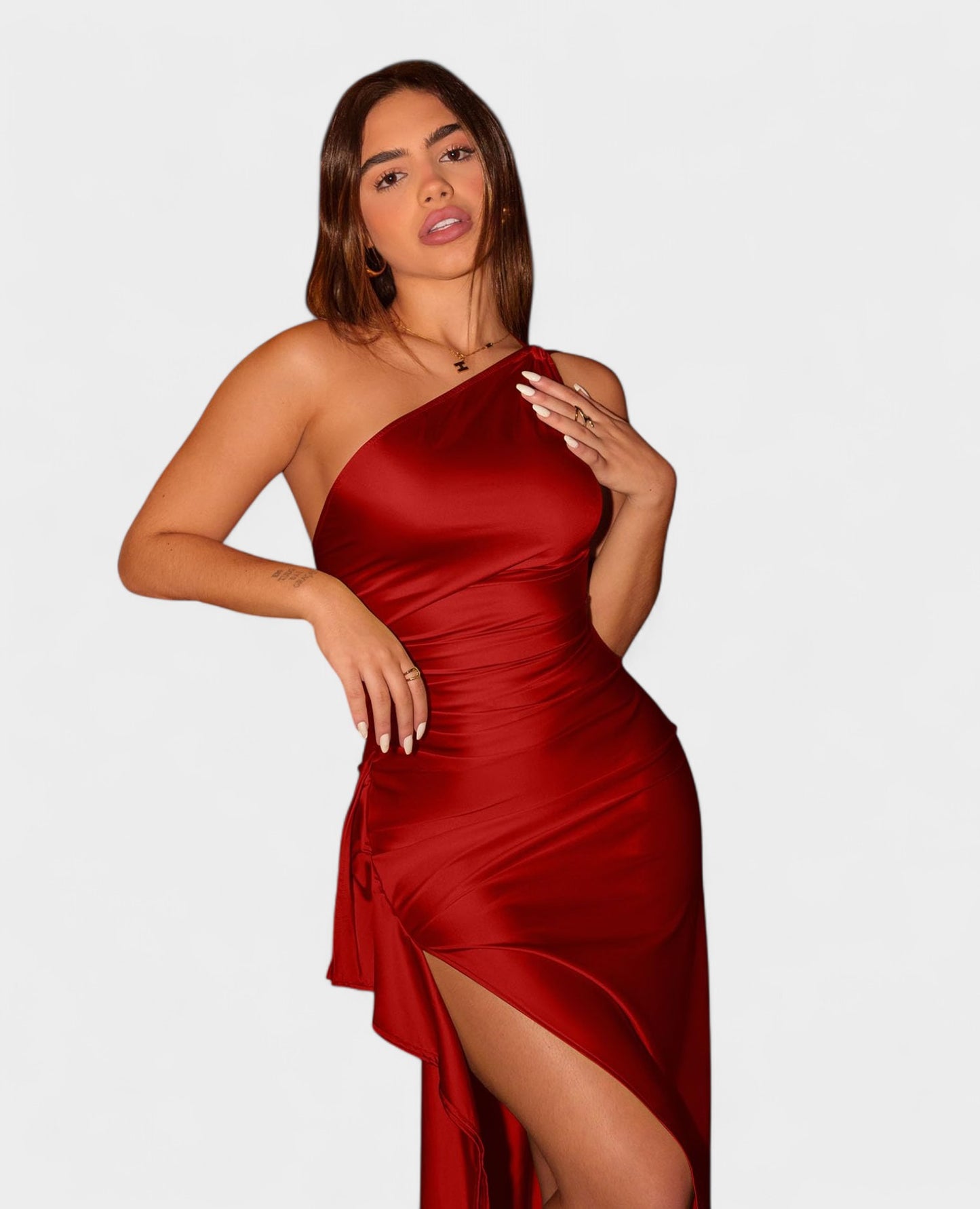 Amara Draped Maxi Dress