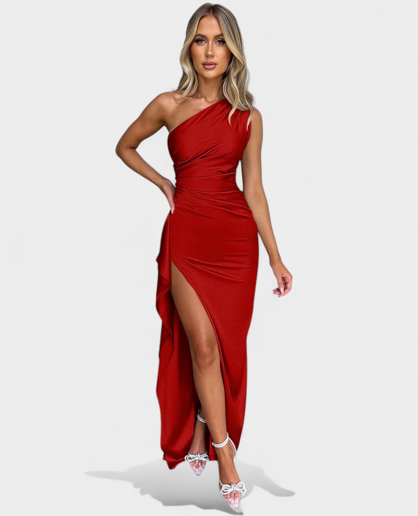 Amara Draped Maxi Dress