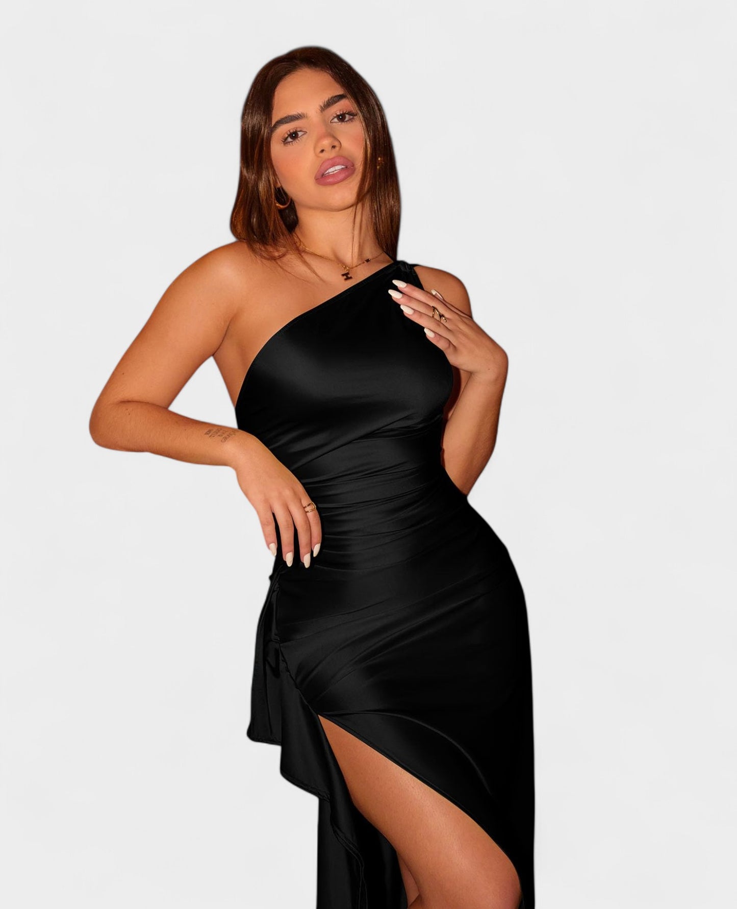 Amara Draped Maxi Dress
