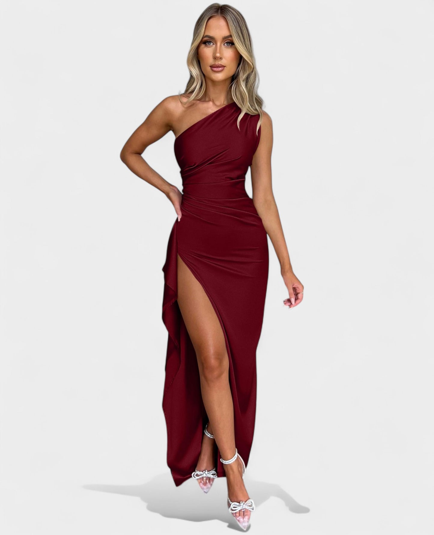 Amara Draped Maxi Dress
