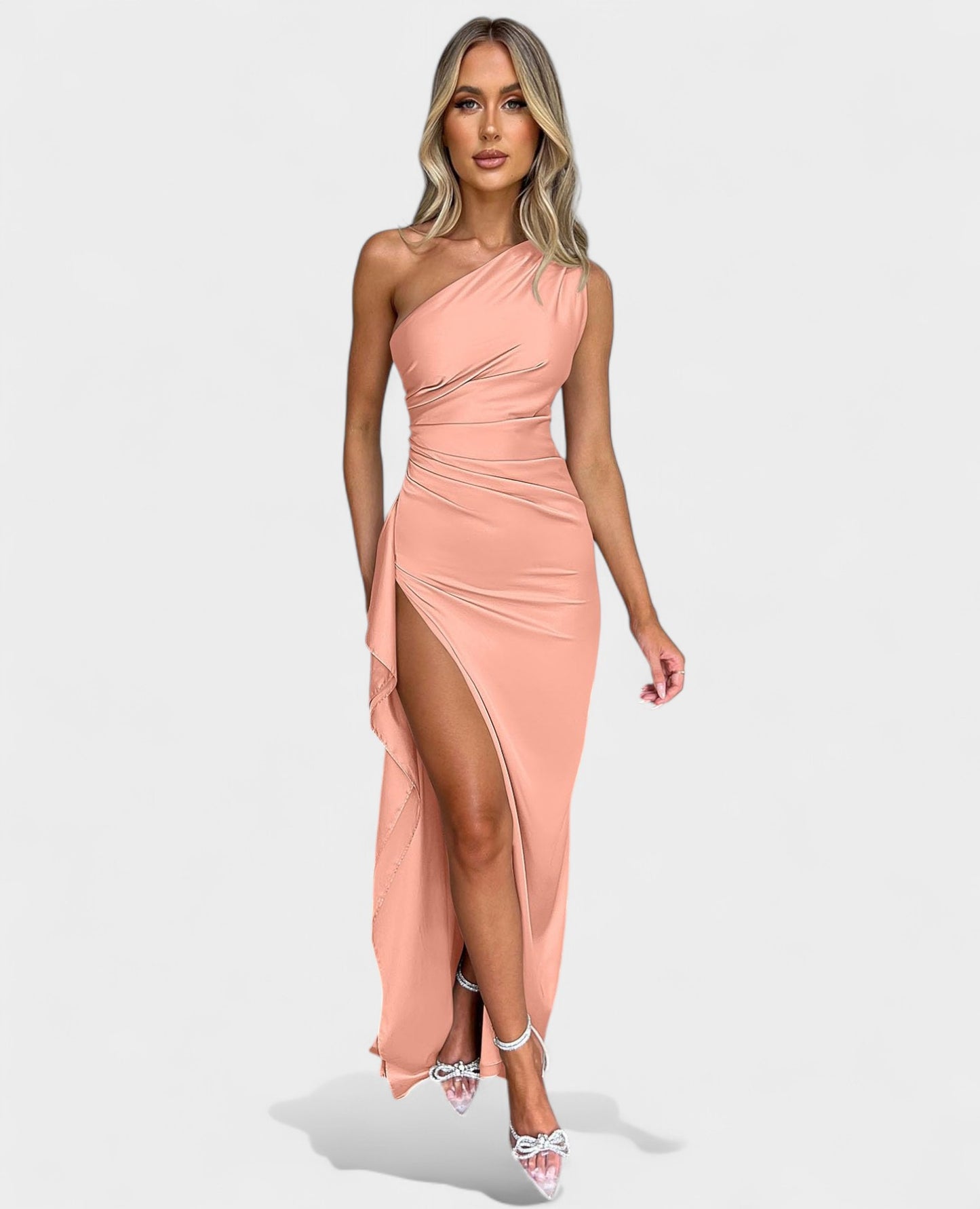 Amara Draped Maxi Dress