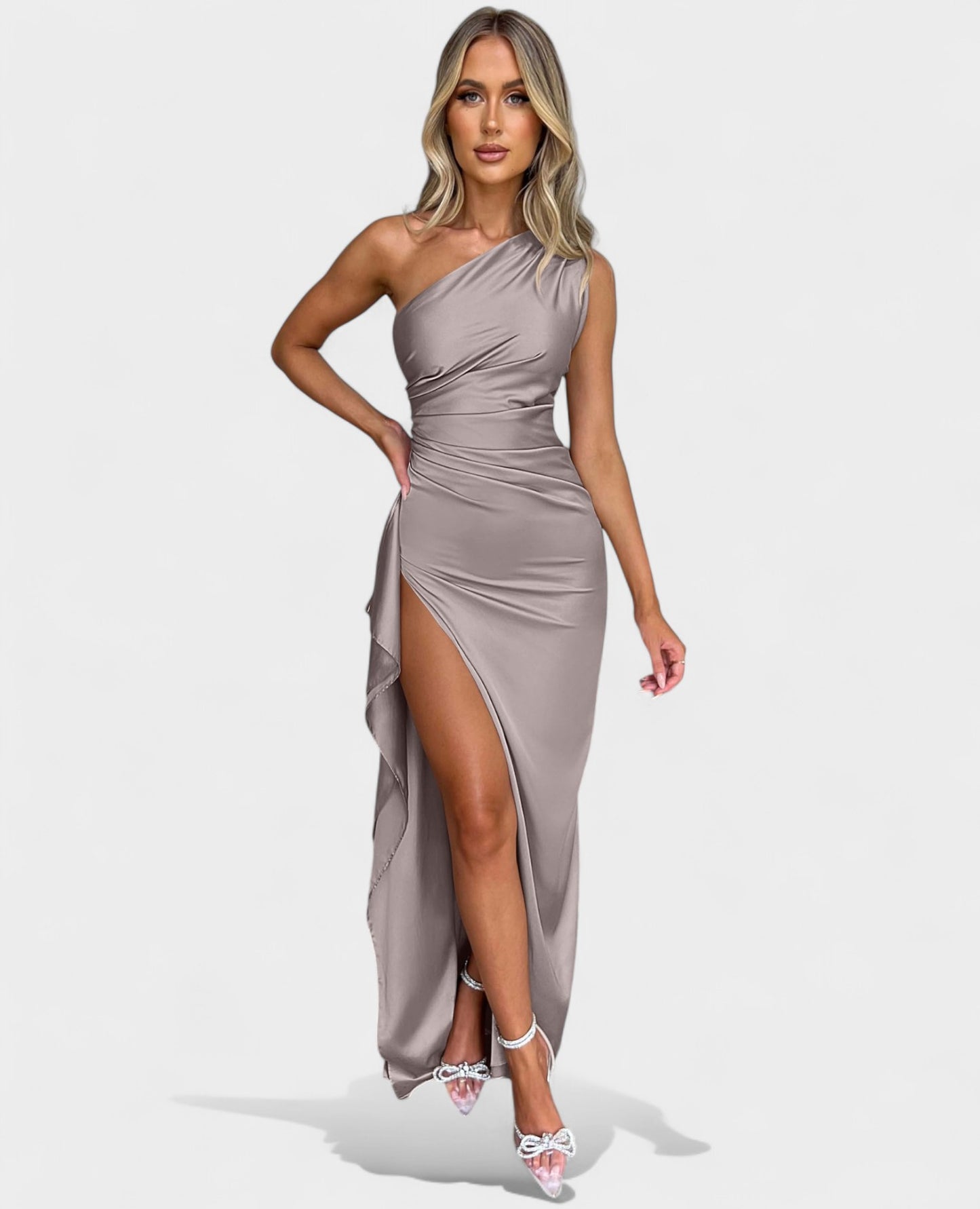 Amara Draped Maxi Dress