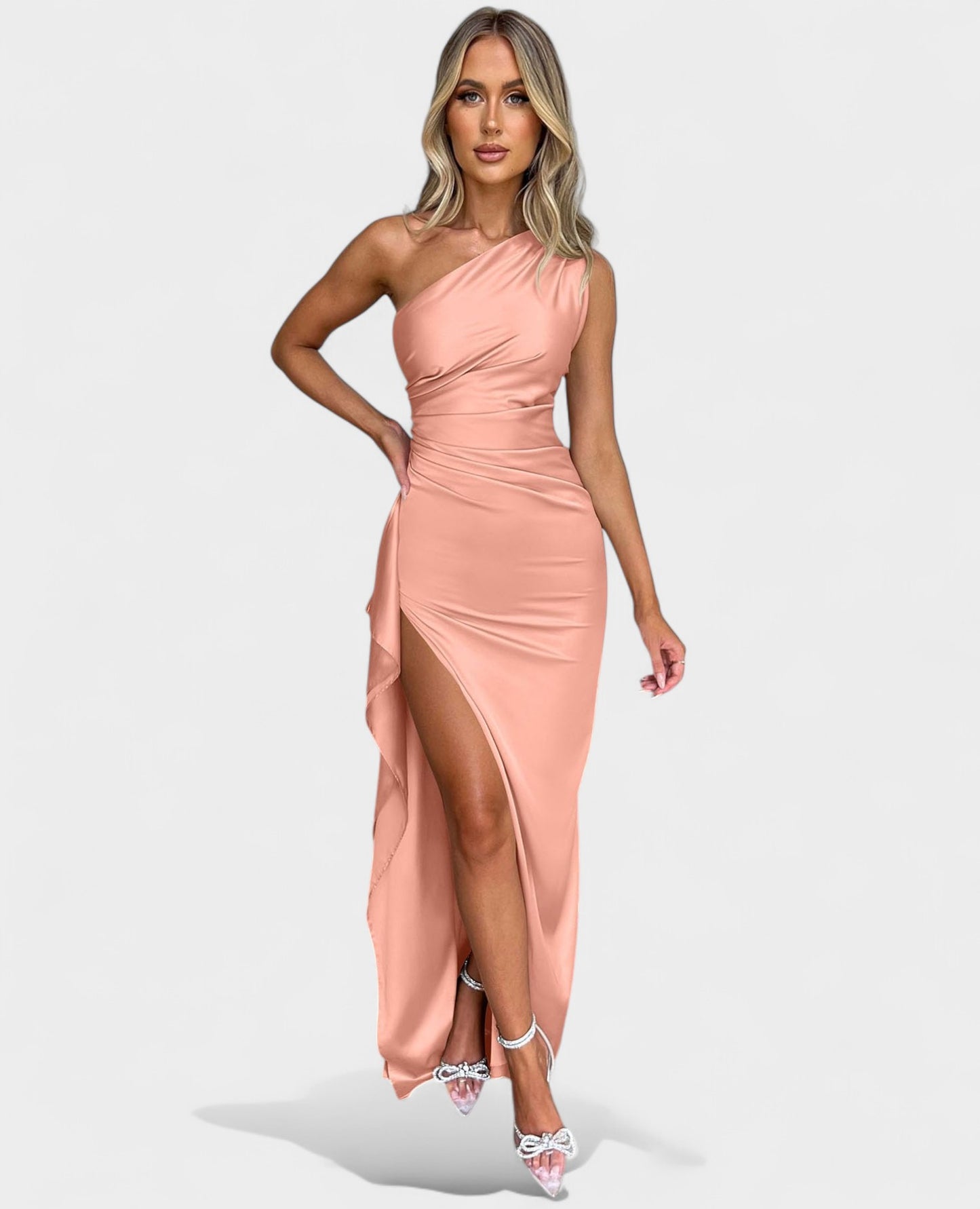 Amara Draped Maxi Dress